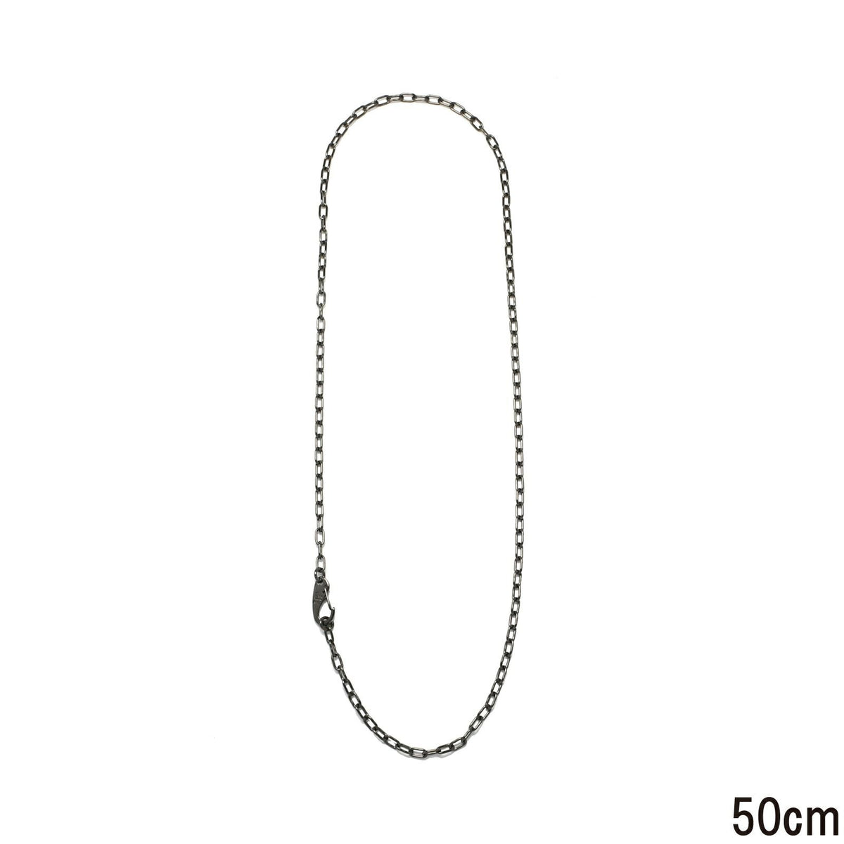 Magatama Simple Chain Necklace & Bracelet - Black
