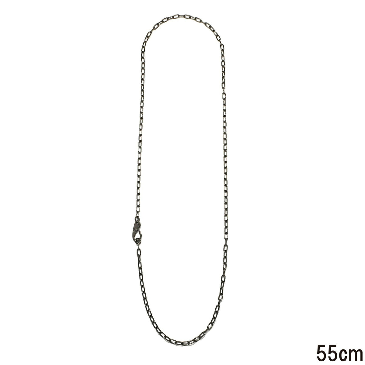 Magatama Simple Chain Necklace & Bracelet - Black