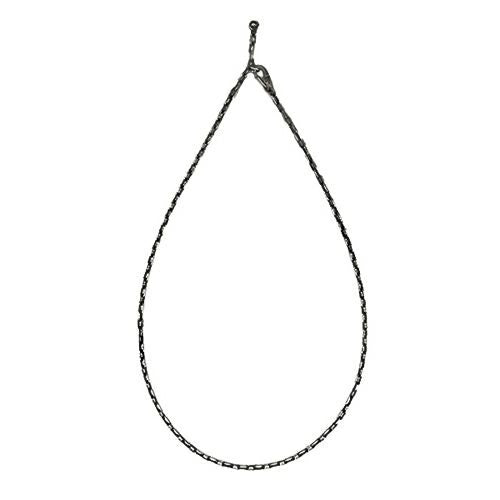 Magatama Simple Chain Necklace & Bracelet - Black
