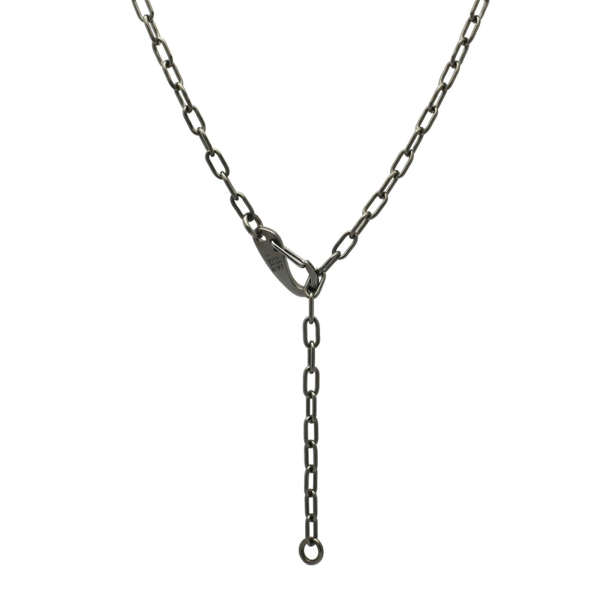 Magatama Simple Chain Necklace & Bracelet - Silver