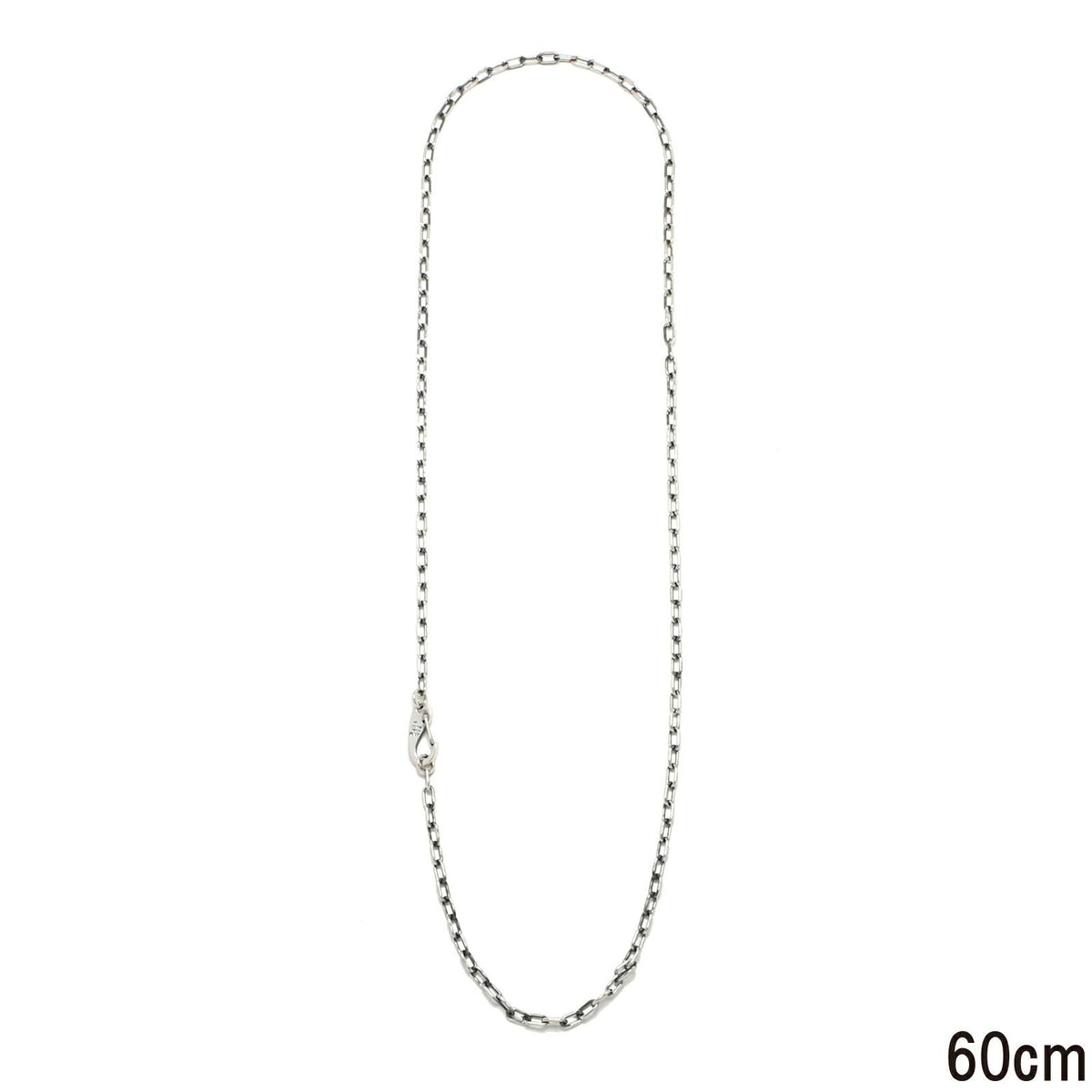 Magatama Simple Chain Necklace & Bracelet - Silver