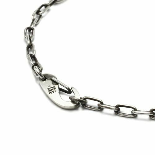 Magatama Simple Chain Necklace & Bracelet - Silver