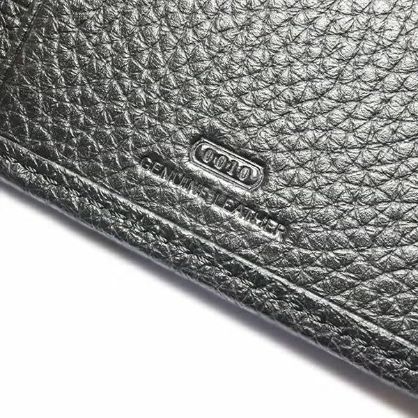 Cowhide Leather REIWA Compact Mini Wallet Eyelet Tri-fold Wallet / Fragment Case