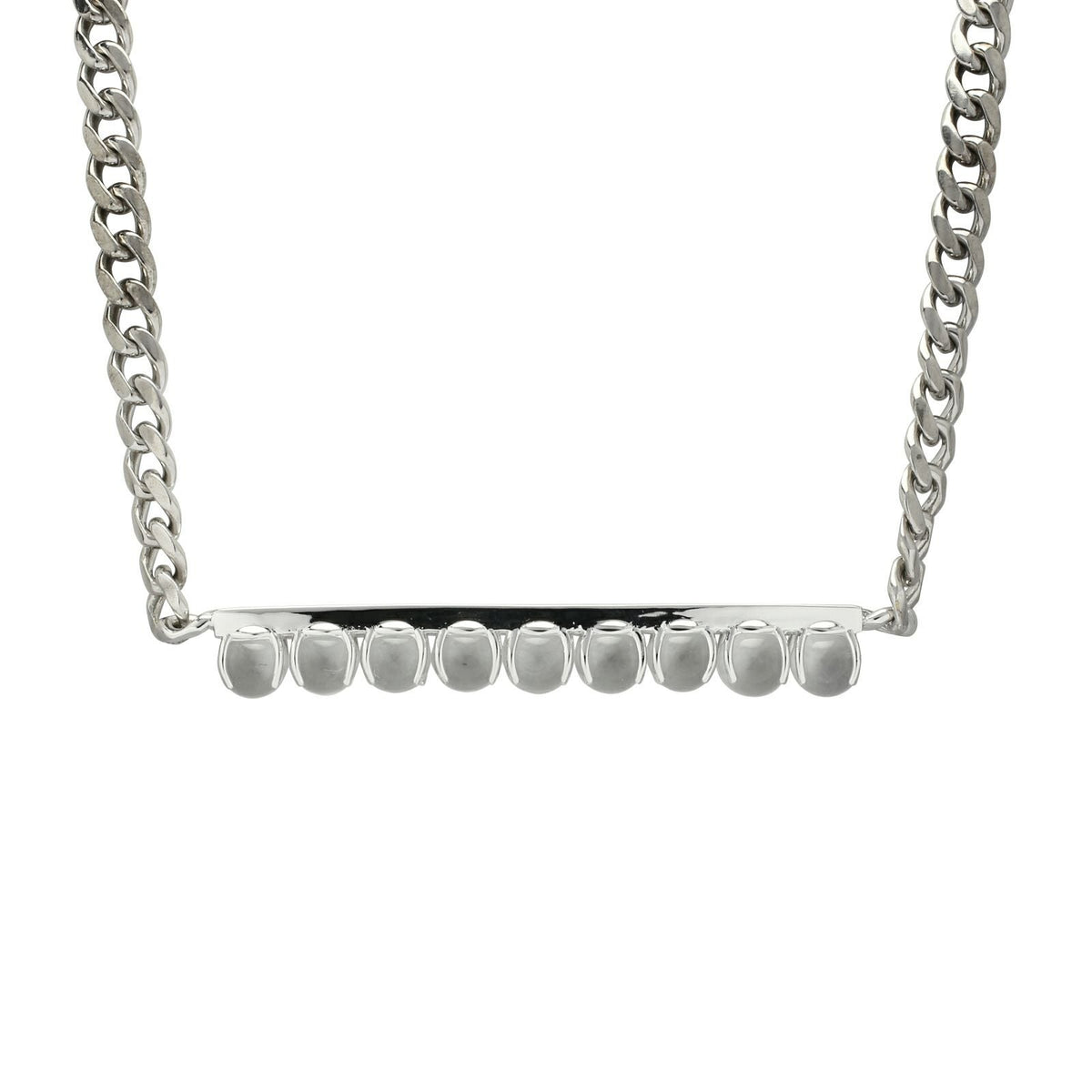 Thick "3-6-9" Crystal Necklace (Gemstone Quality) – 9-8mm Diameter