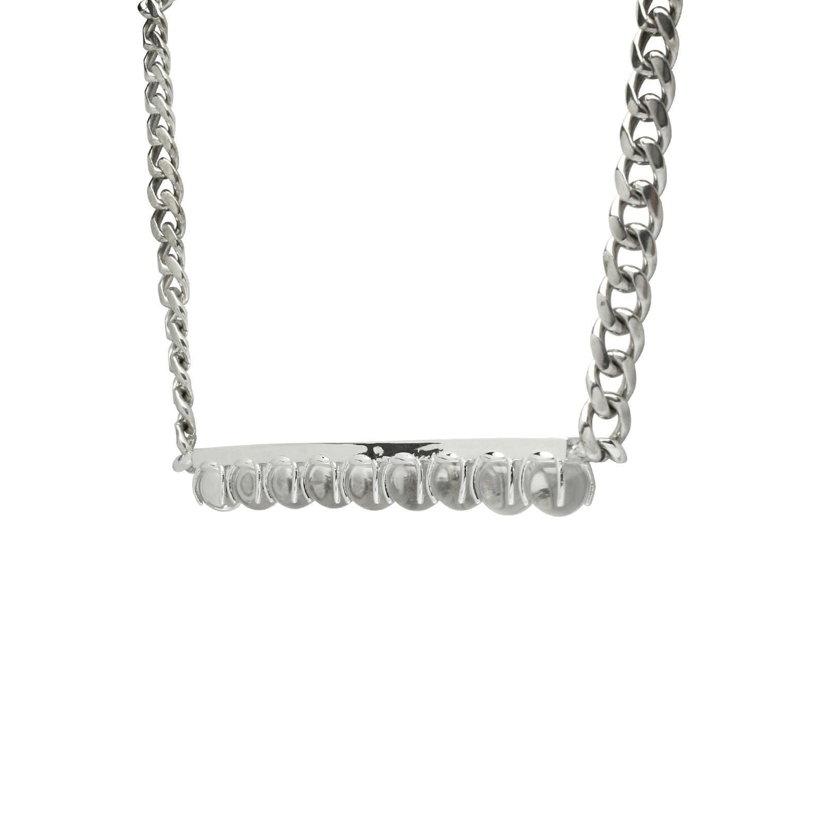 Thick "3-6-9" Crystal Necklace (Gemstone Quality) – 9-8mm Diameter
