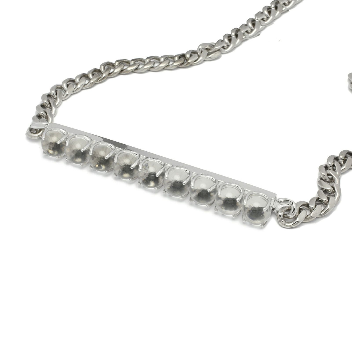 Thick "3-6-9" Crystal Necklace (Gemstone Quality) – 9-8mm Diameter