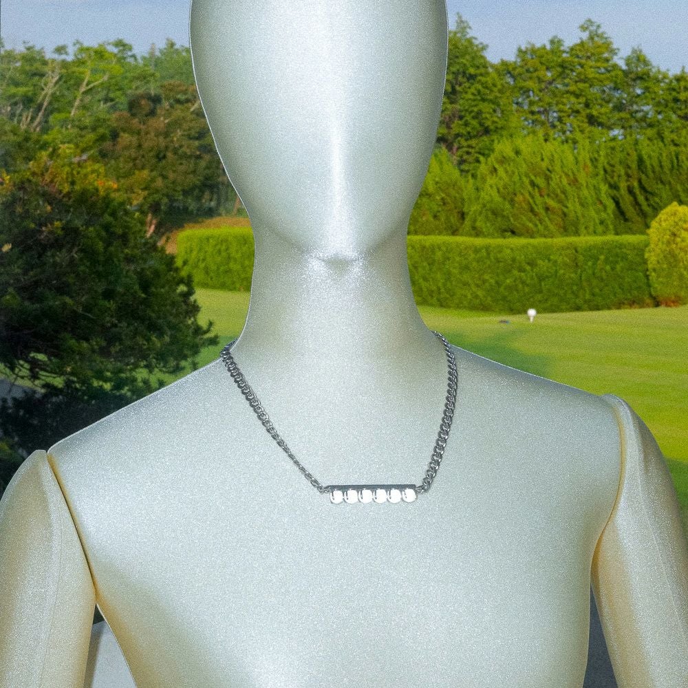 Thick Crystal Necklace (Power Stone Grade) 3-6-9 Style — 6–8mm Diameter