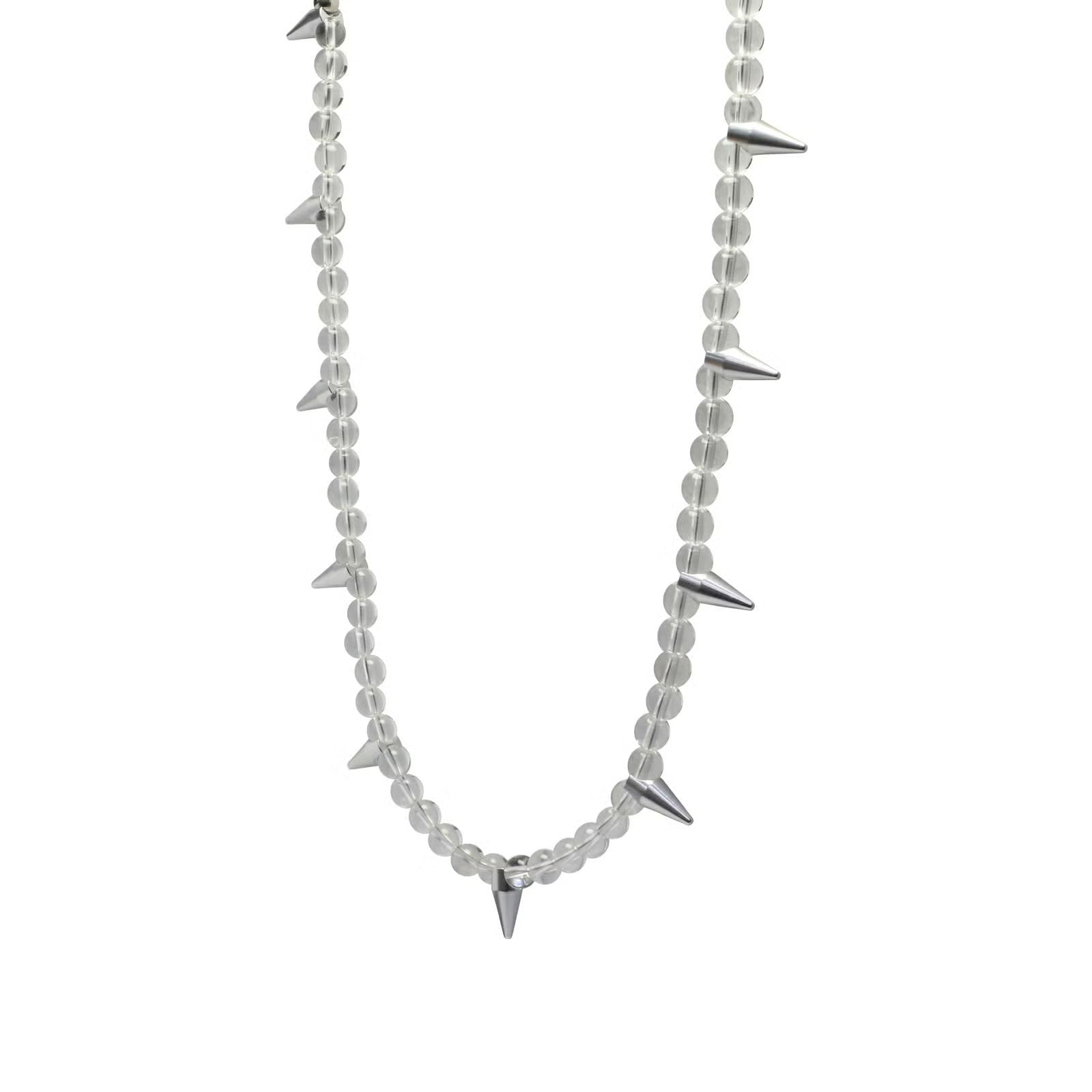 Crystal (Power Stone Grade) Riot Necklace & Wallet Chain S (4φ)