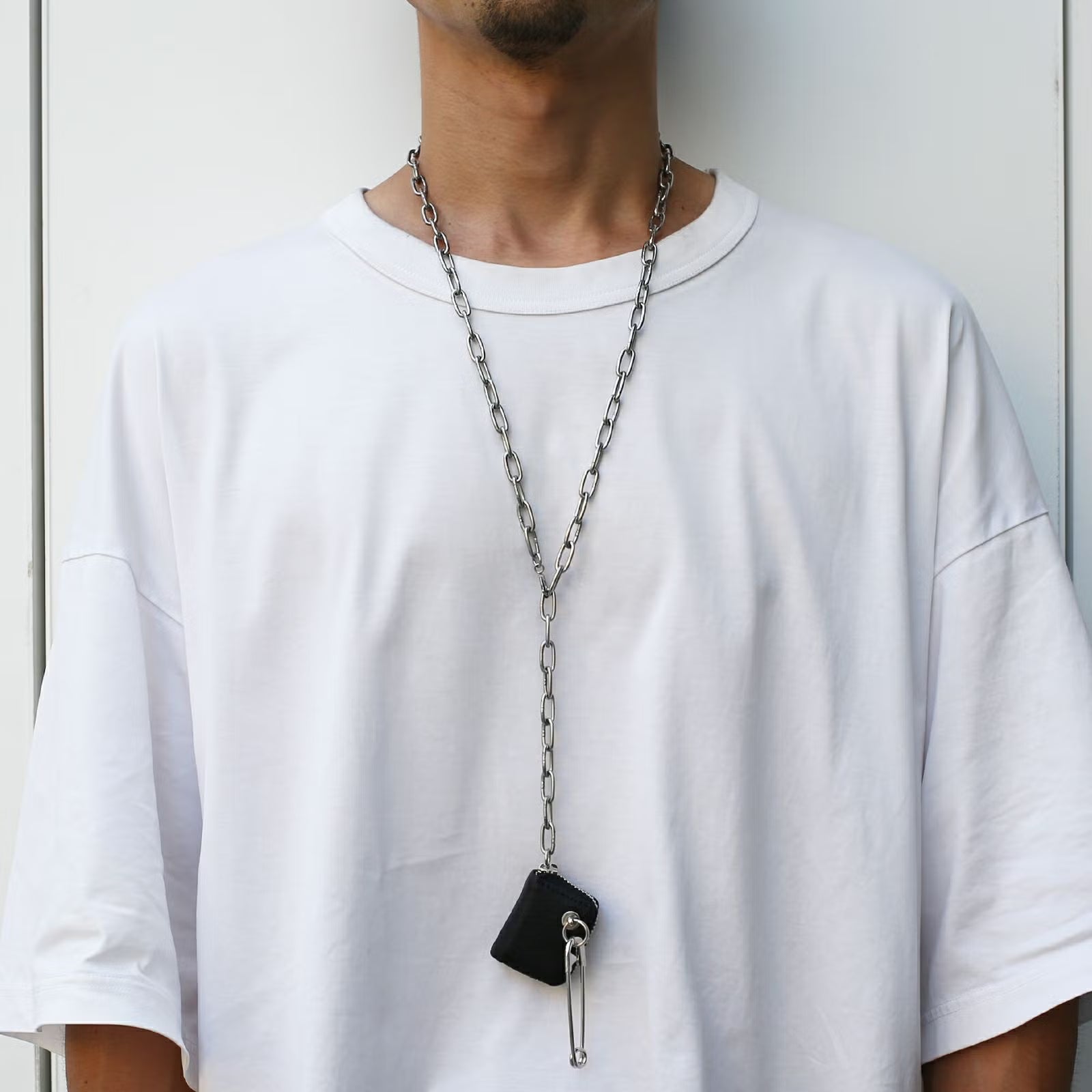 World's Smallest Leather Wallet Necklace/Wallet Chain