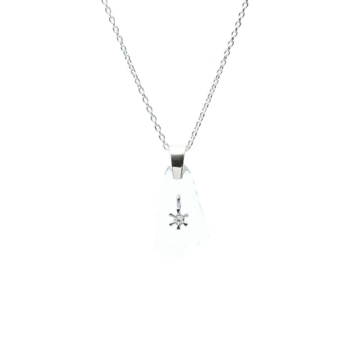 0℃ by JAM HOME MADE Chaton Diamond Necklace (Size S)