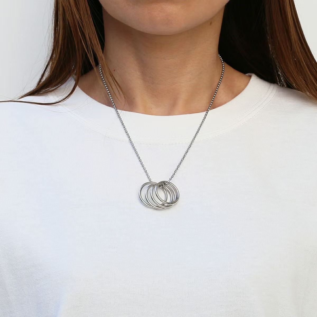 4U (FOR YOU) Ring & Necklace (Size S) / Matching Set