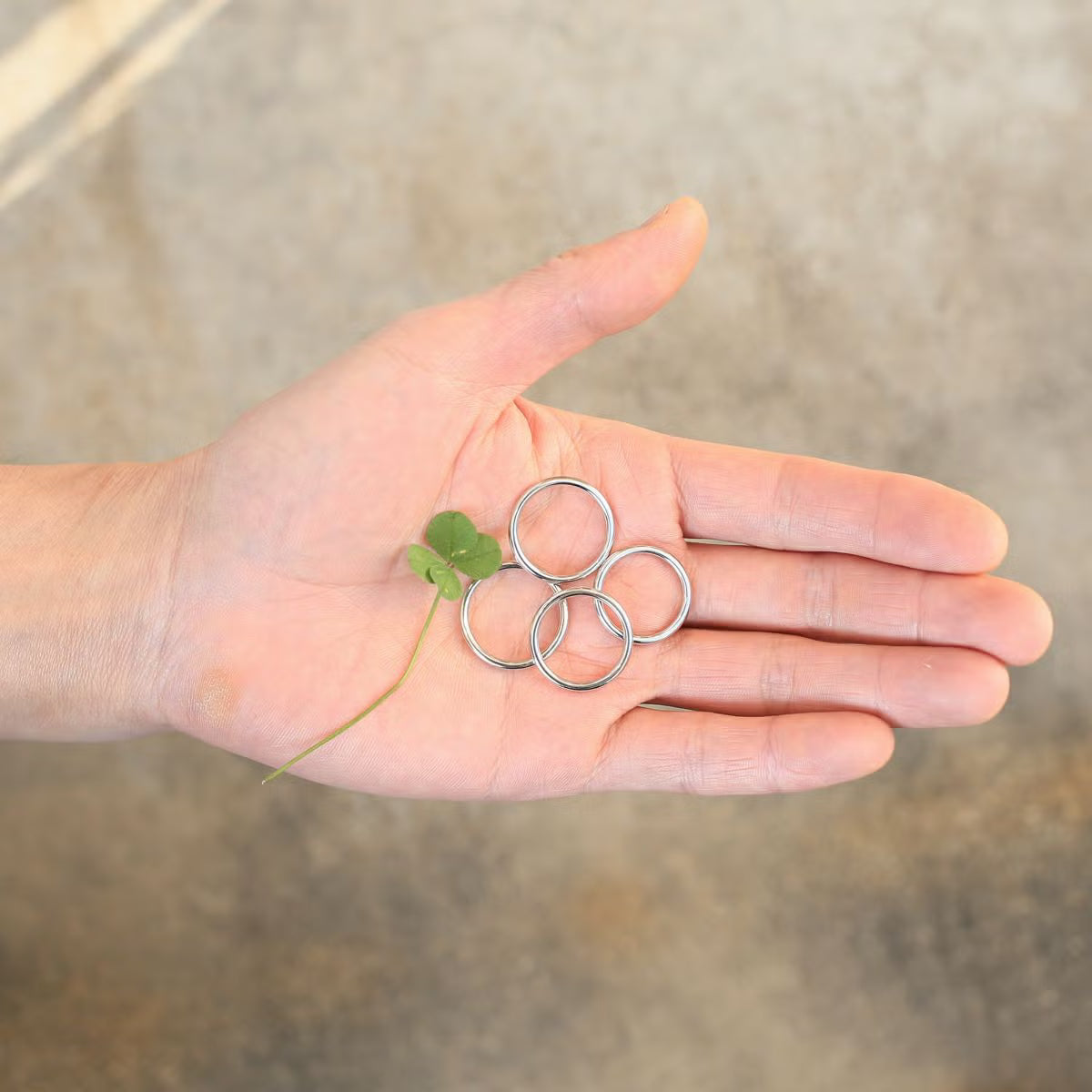 4U (FOR YOU) Ring & Necklace (Size S) / Matching Set