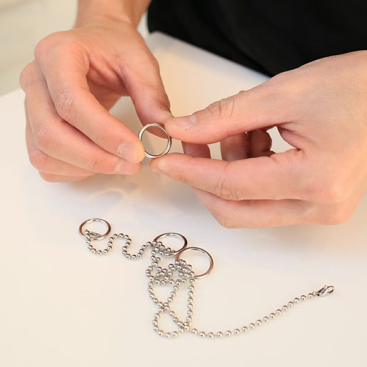 4U (FOR YOU) Ring & Necklace (Size M) / Matching Set