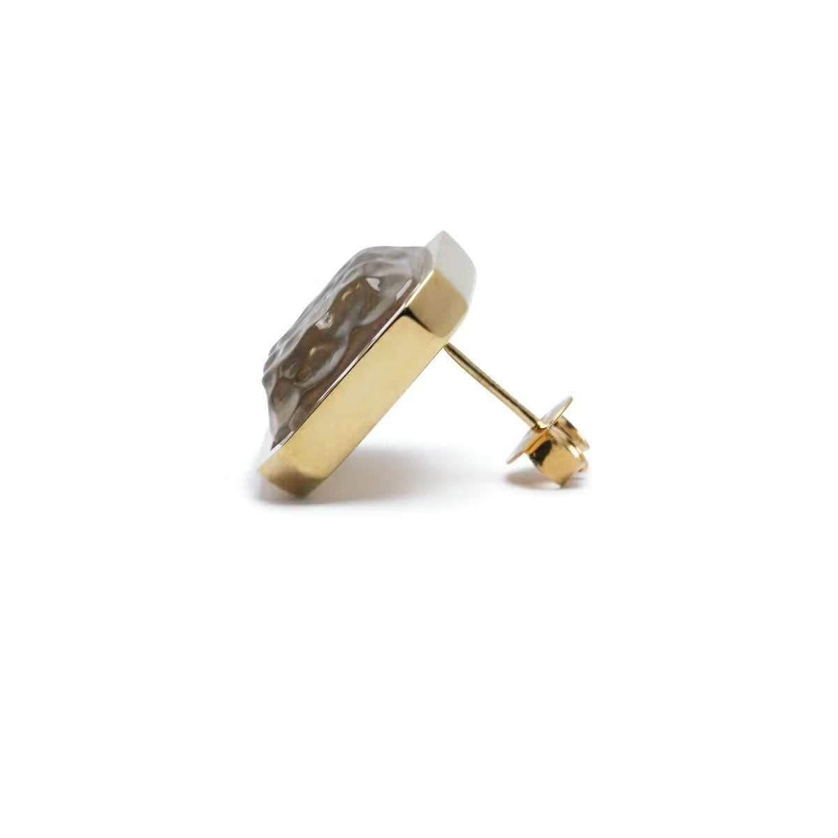 0℃ by JAM HOME MADE Frozen Diamond Earrings (Pair) - Gold / For Both Ears