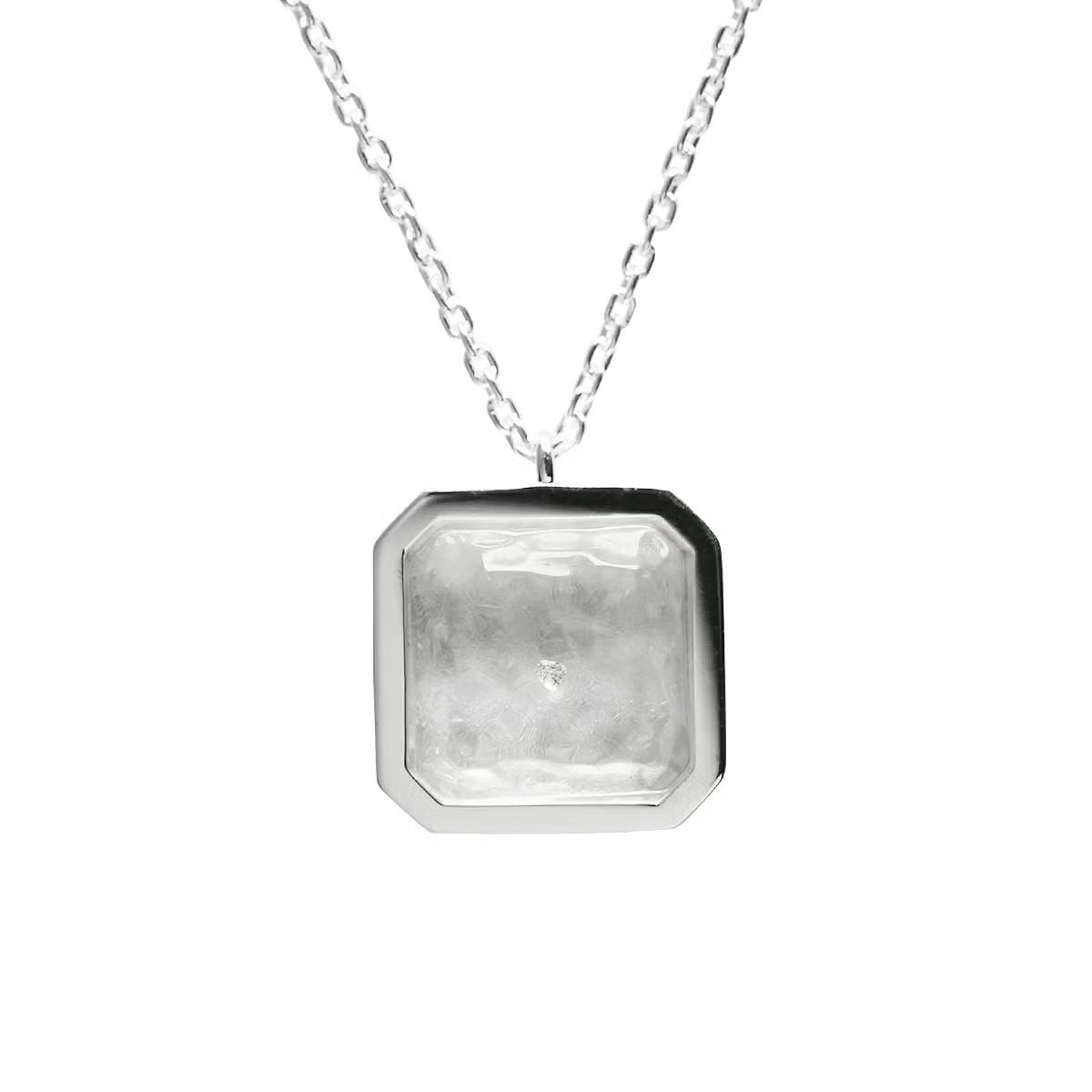 0℃ by JAM HOME MADE Frozen Diamond Necklace - Silver