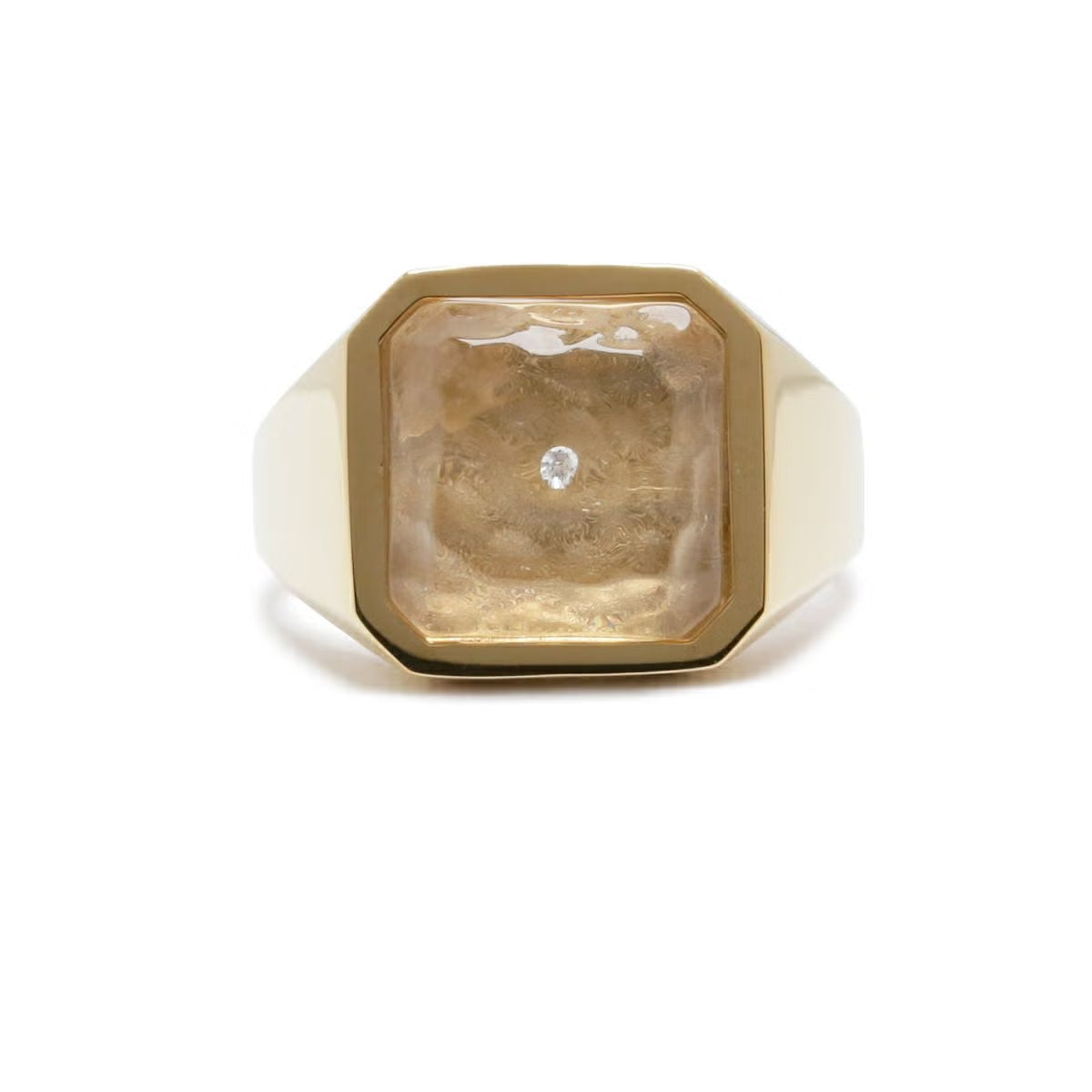 0℃ by JAM HOME MADE Frozen Diamond Ring - Gold