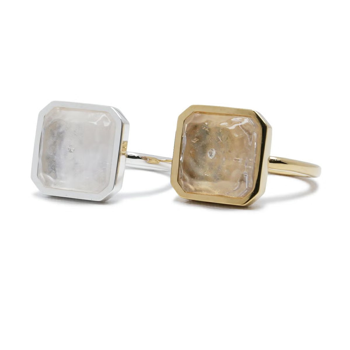 0℃ by JAM HOME MADE Frozen Diamond Ring (Size S) - Gold