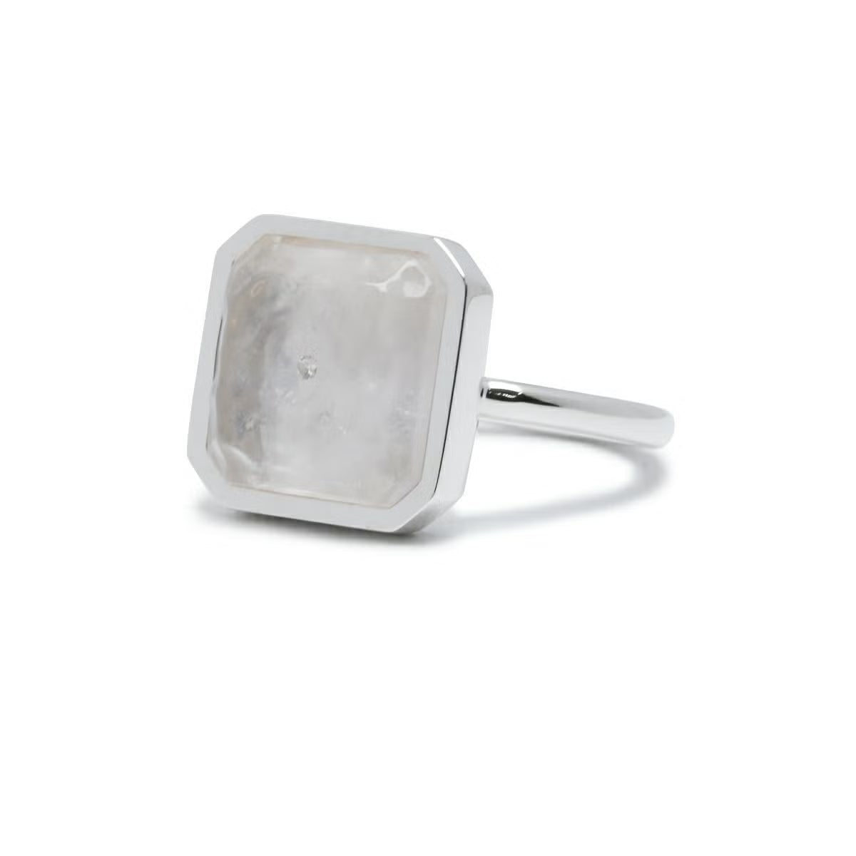 0℃ by JAM HOME MADE Frozen Diamond Ring (Size S) - Silver