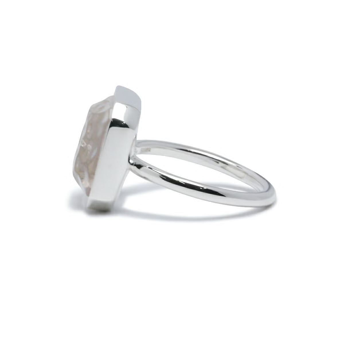 0℃ by JAM HOME MADE Frozen Diamond Ring (Size S) - Silver
