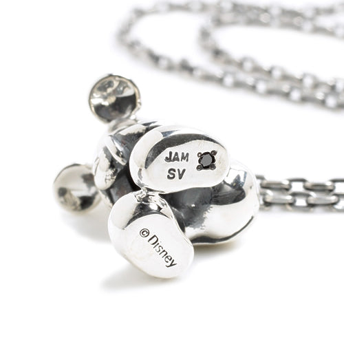 Mickey Mouse Necklace Type 2 - Silver