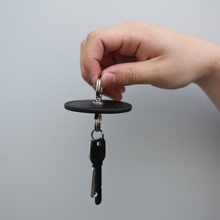 Pacifier Leather Keychain -LaVish-