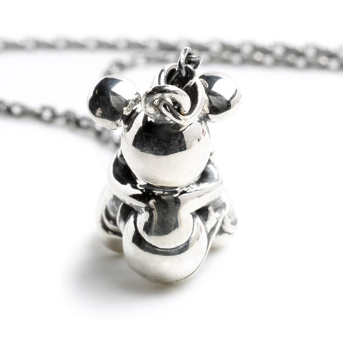 Mickey Mouse Necklace Type 2 - Silver