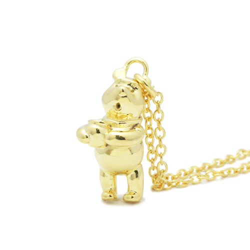 Winnie the Pooh Necklace - Gold
