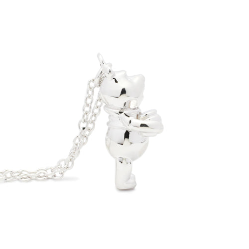 Winnie the Pooh Necklace - Silver