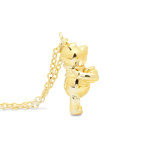 Winnie the Pooh Necklace - Gold