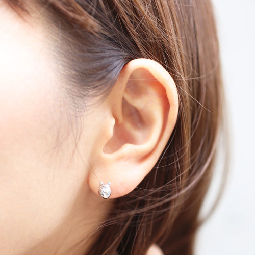 Winnie the Pooh Earrings - Silver (Both Ears)