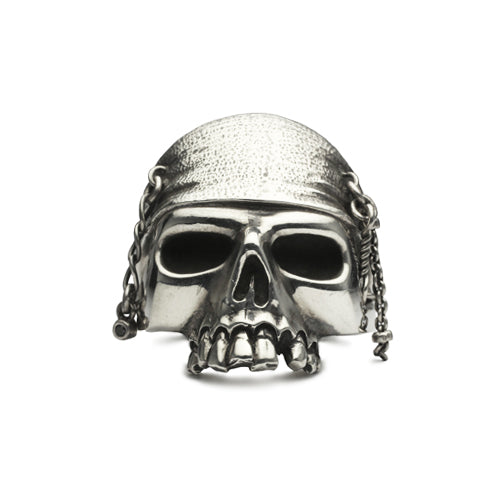 Pirates of the Caribbean: World's End Skull Ring - Silver (Medium)