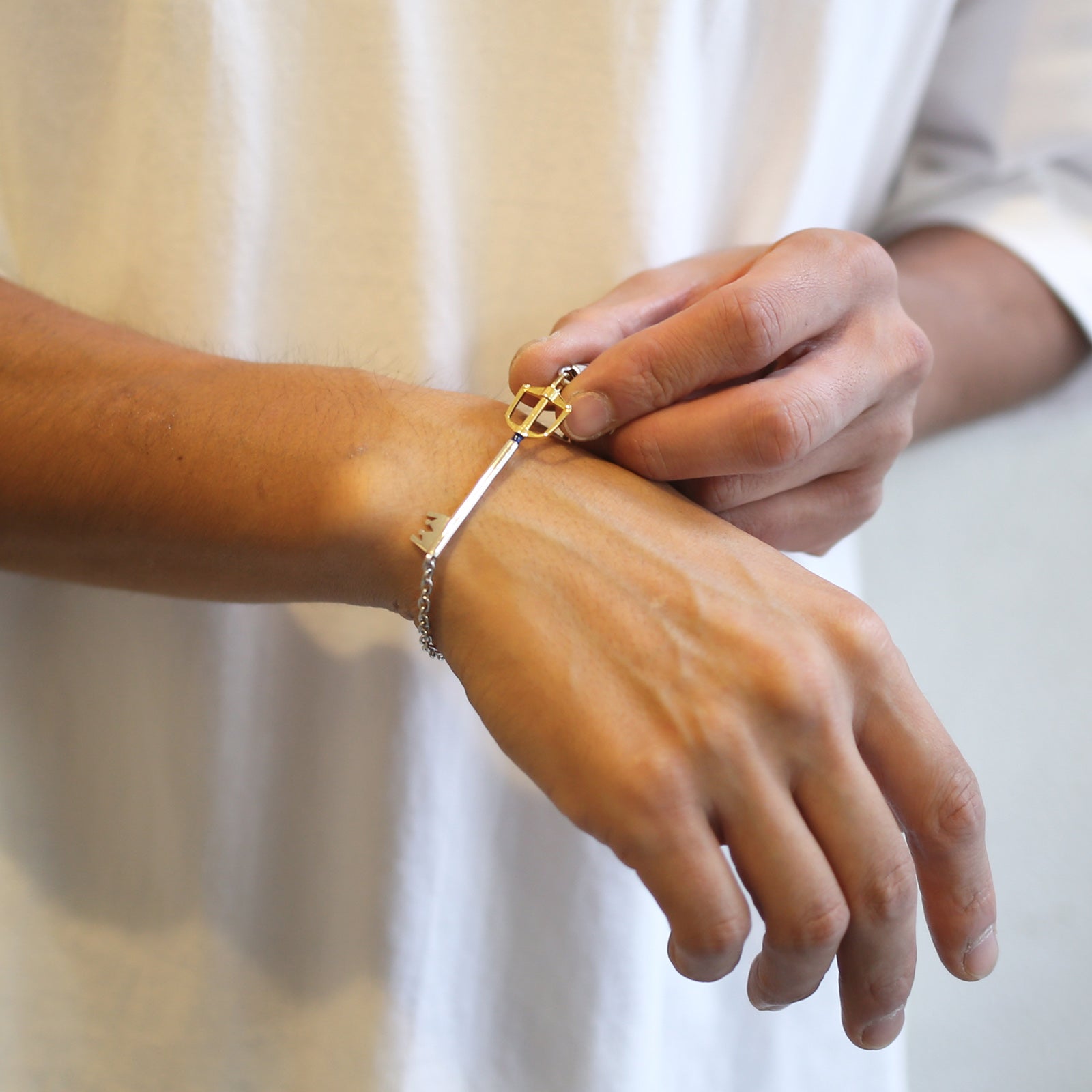 Kingdom Hearts Keyblade Bracelet Sora Kingdom Chain