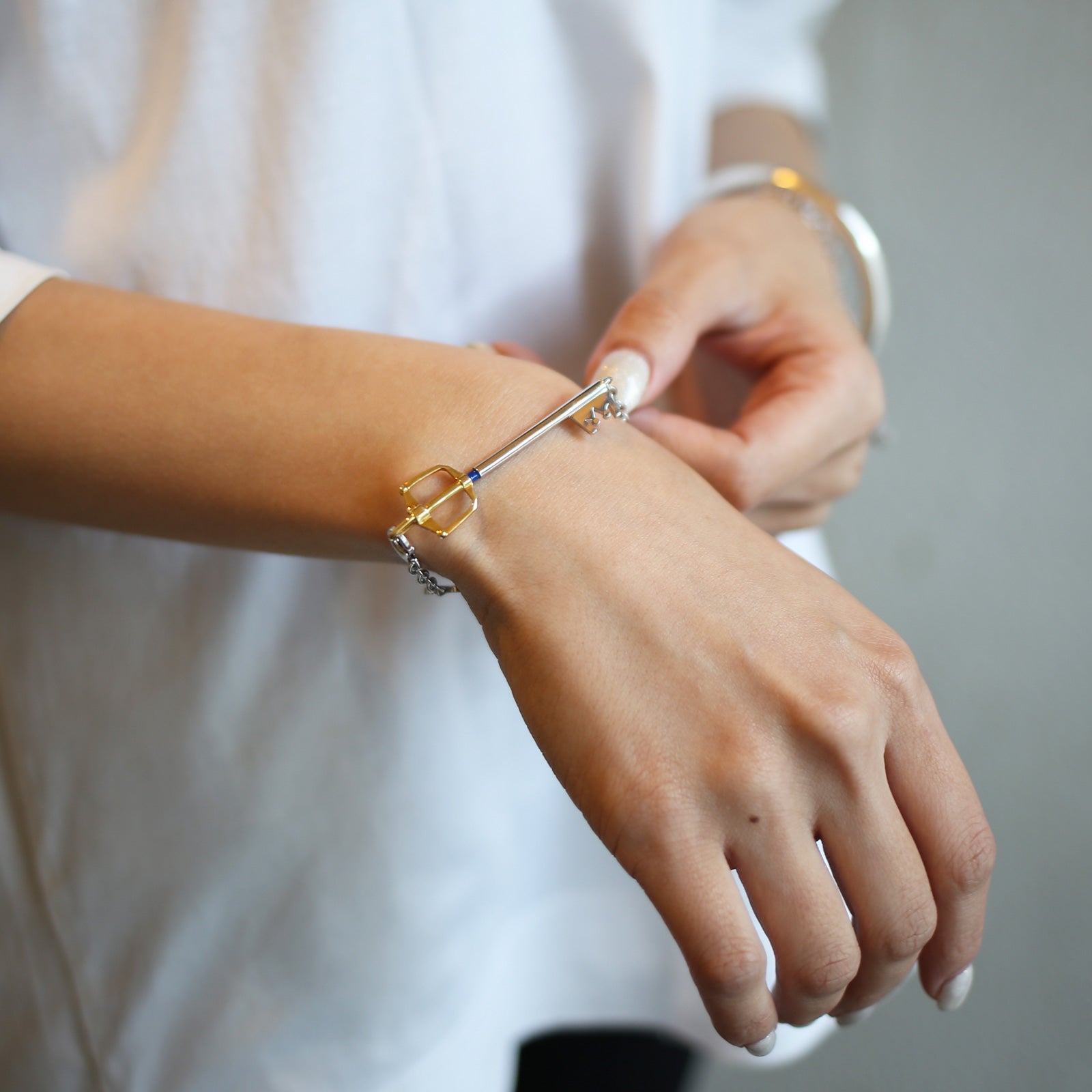 Kingdom Hearts Keyblade Bracelet Sora Kingdom Chain