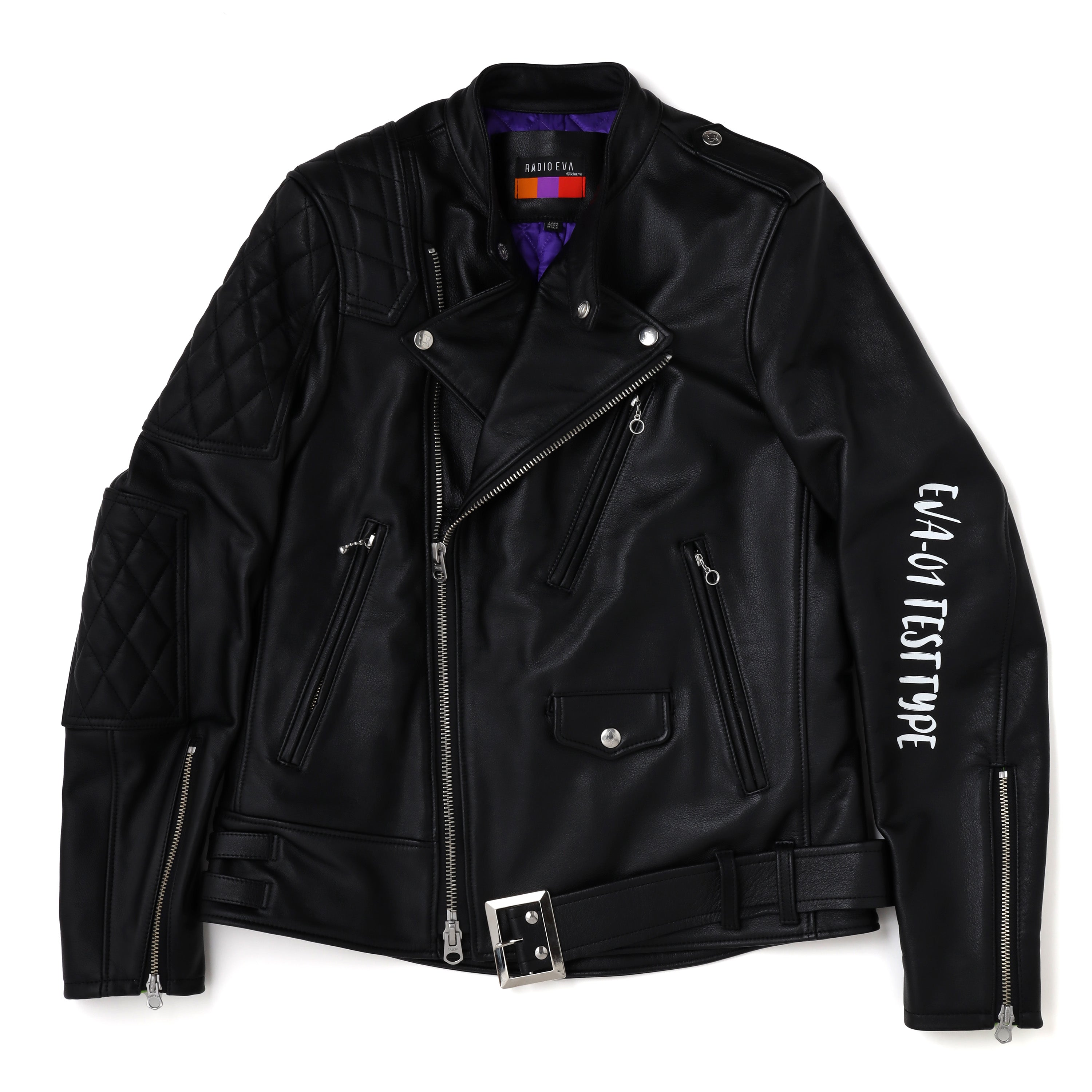 ×RADIO EVA "THE 30" × JAM HOME MADE Leather Rider's Jacket "MONSTAR"
