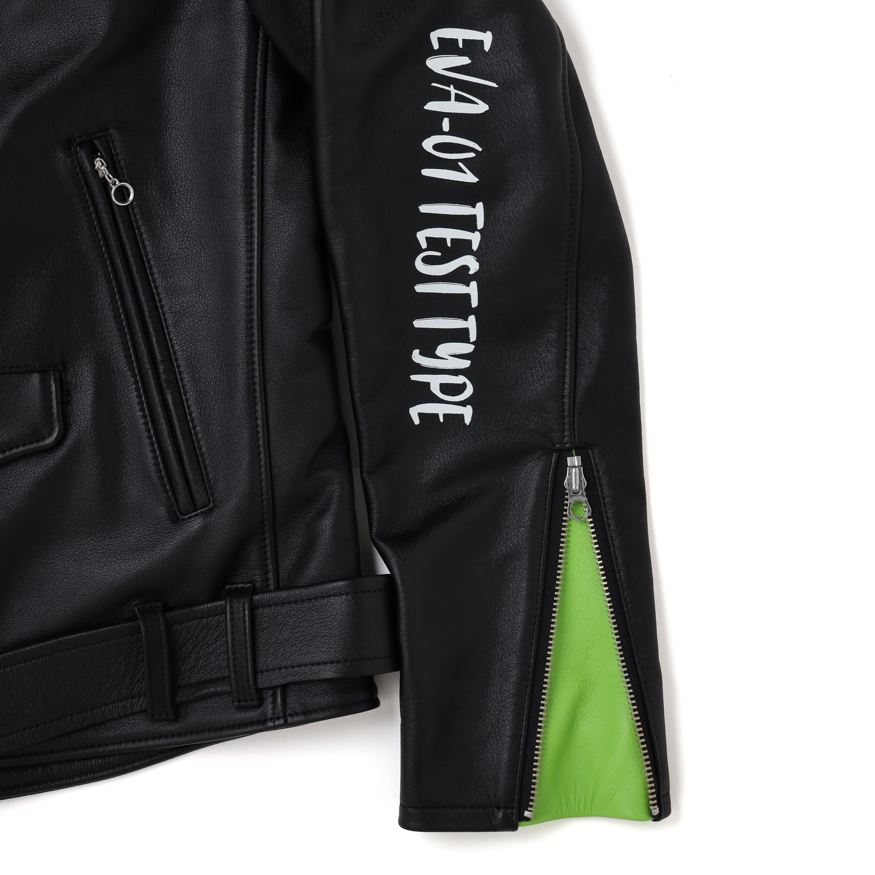 ×RADIO EVA "THE 30" × JAM HOME MADE Leather Rider's Jacket "MONSTAR"