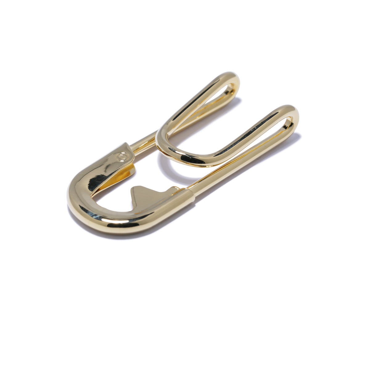 Safety Pin Wallet/Money Clip - Gold
