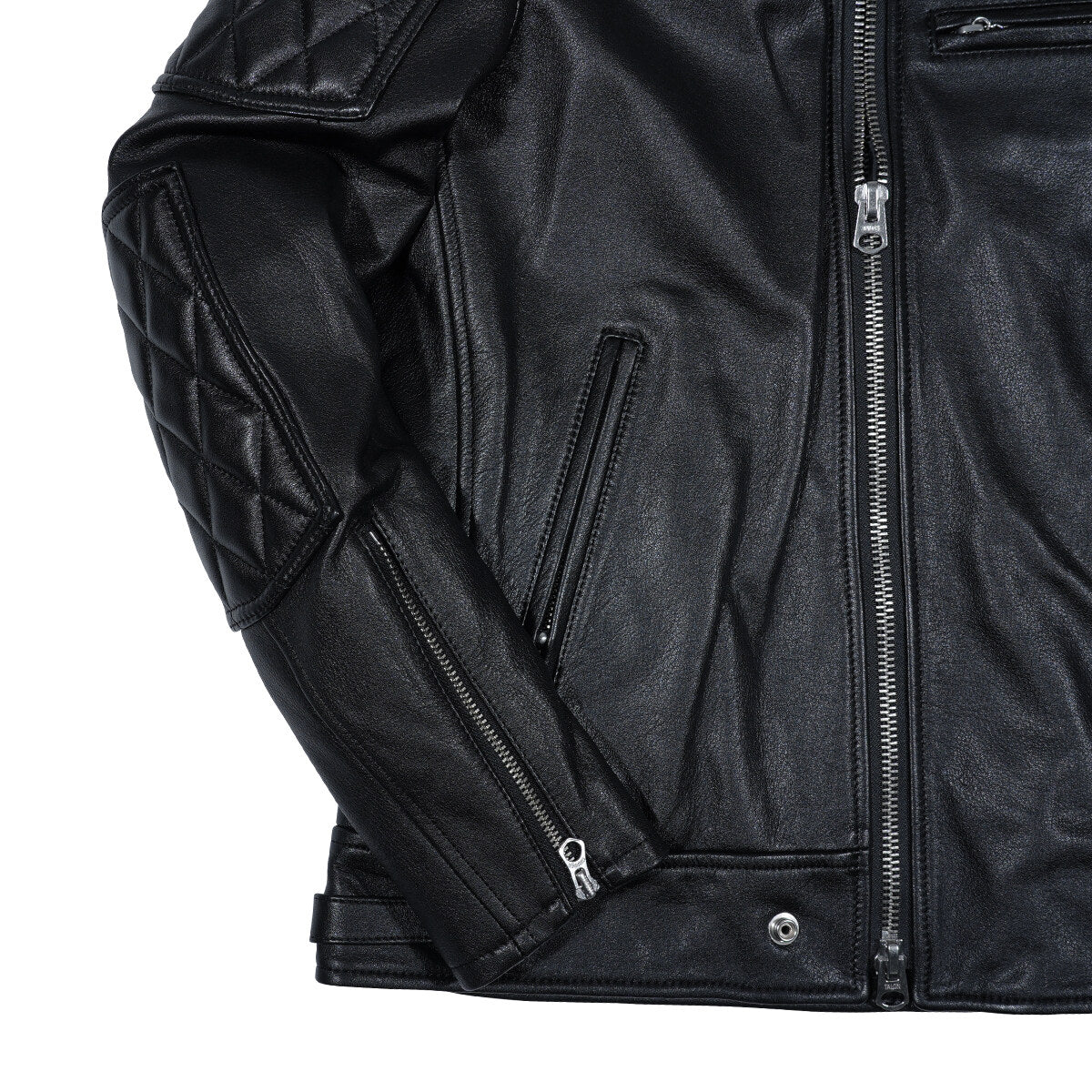 LEWISON Leather Rider's Jacket