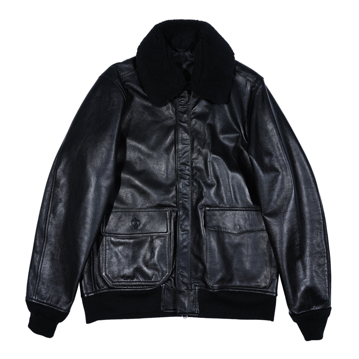 AG3 Leather Flight Jacket