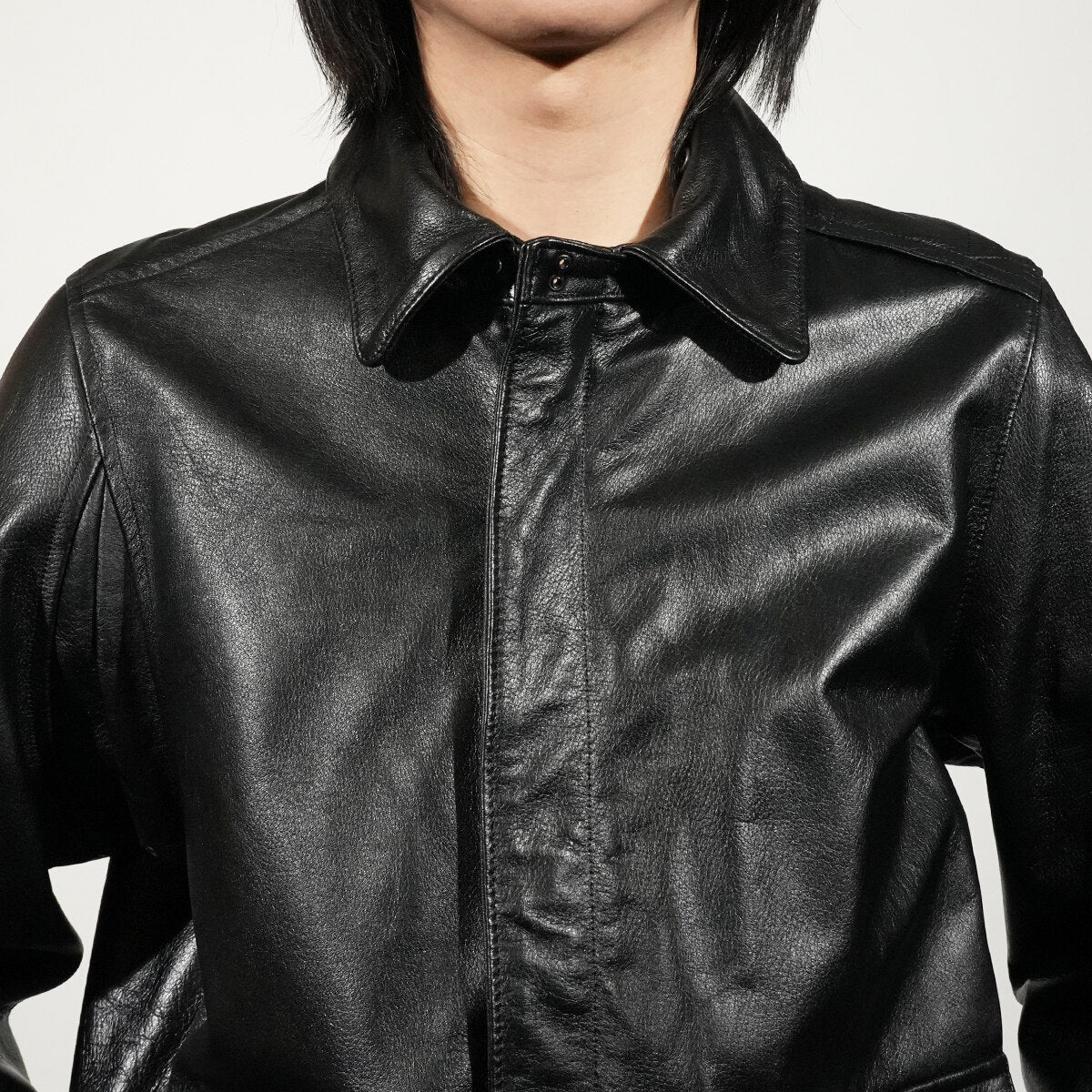 AG3 Leather Flight Jacket