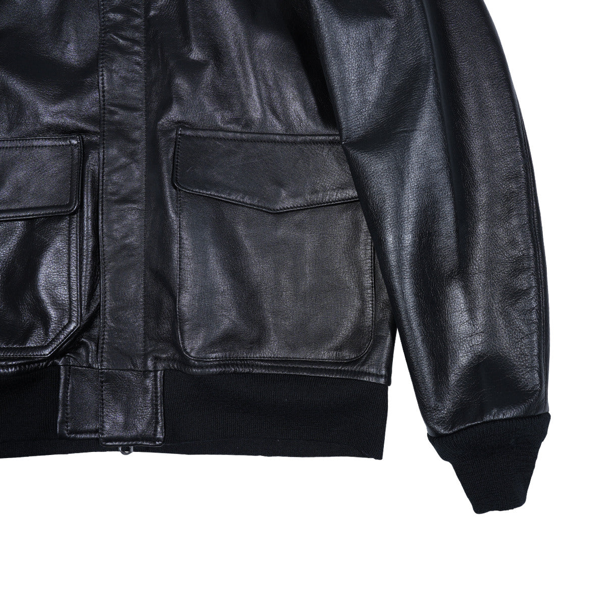 AG3 Leather Flight Jacket