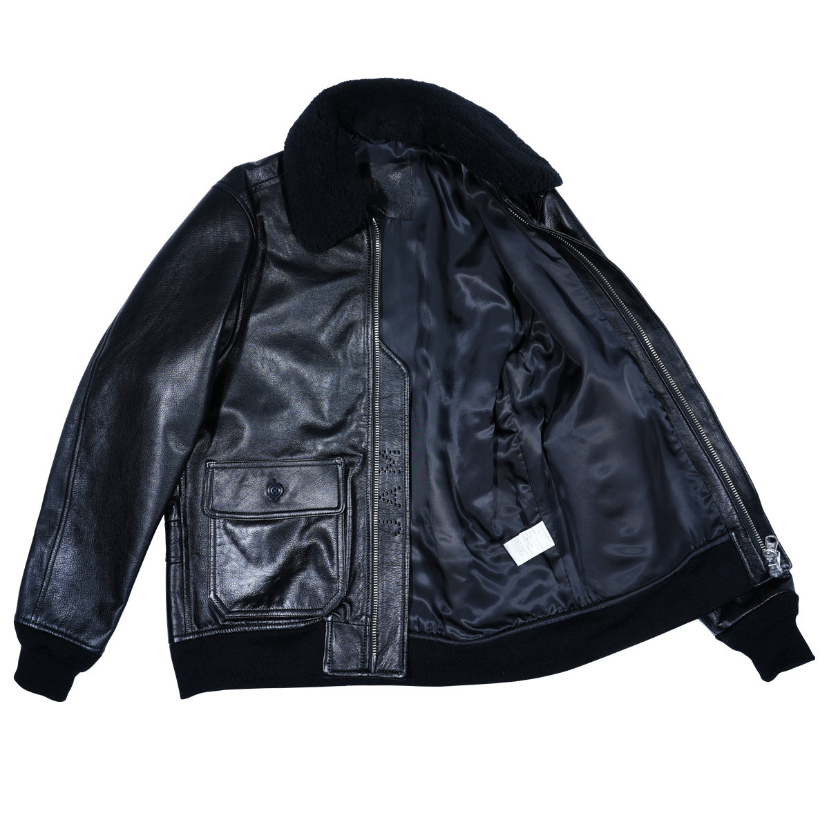AG3 Leather Flight Jacket