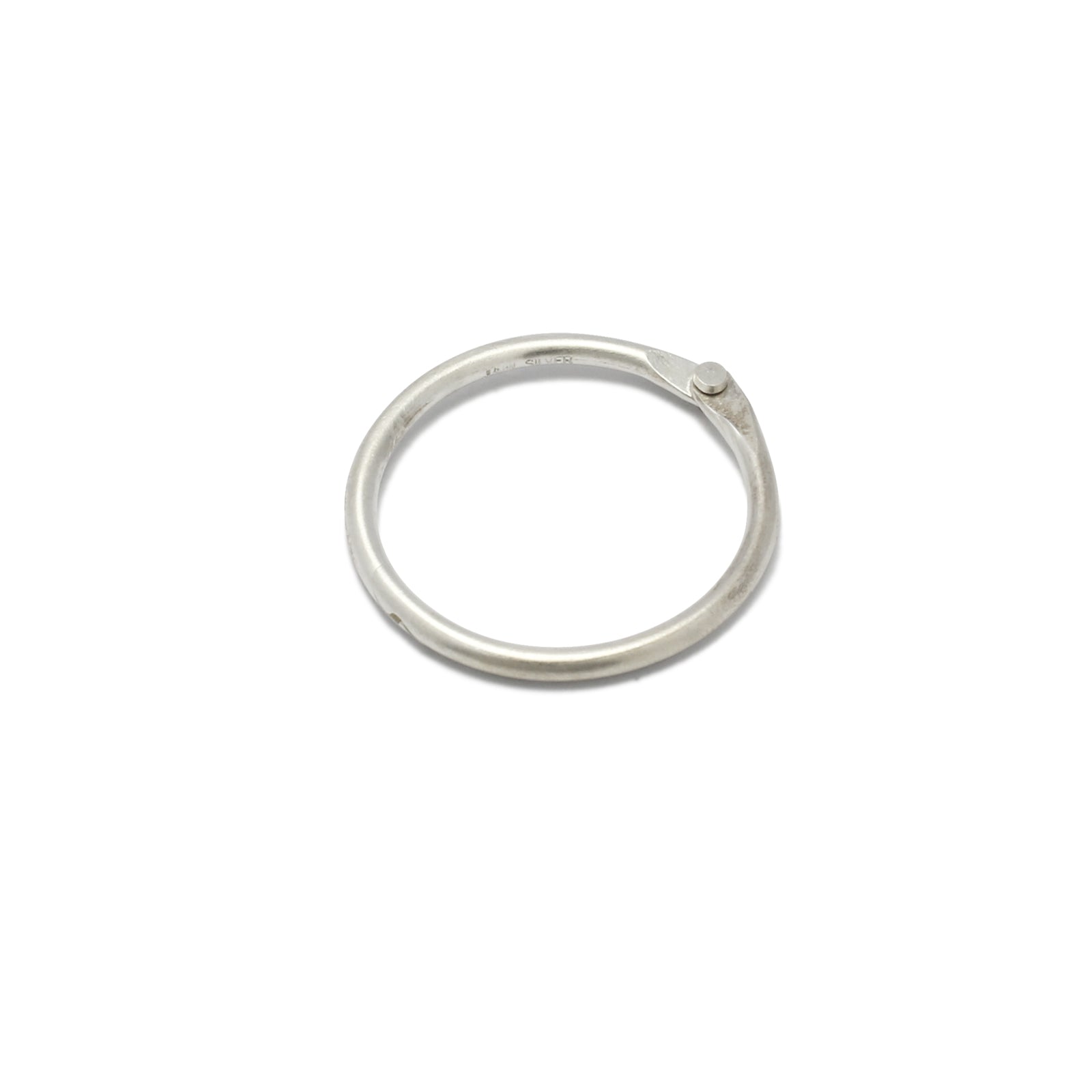 Silver Card Ring / Silver Jubilee