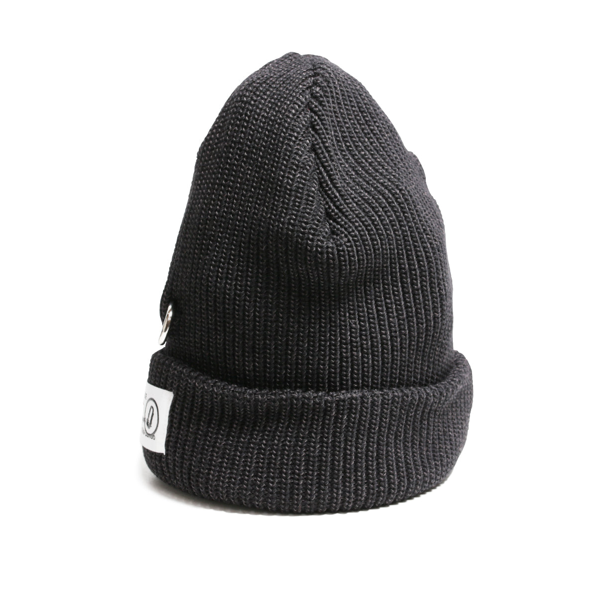 CA4LA Safety Pin JAM SHOP Knit Cap - Black | JAM HOME MADE GLOBL STORE