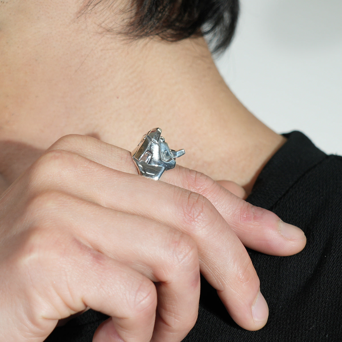 ×RADIO EVA UNIT-00 (Unit-00) Face Ring/Finger Ring