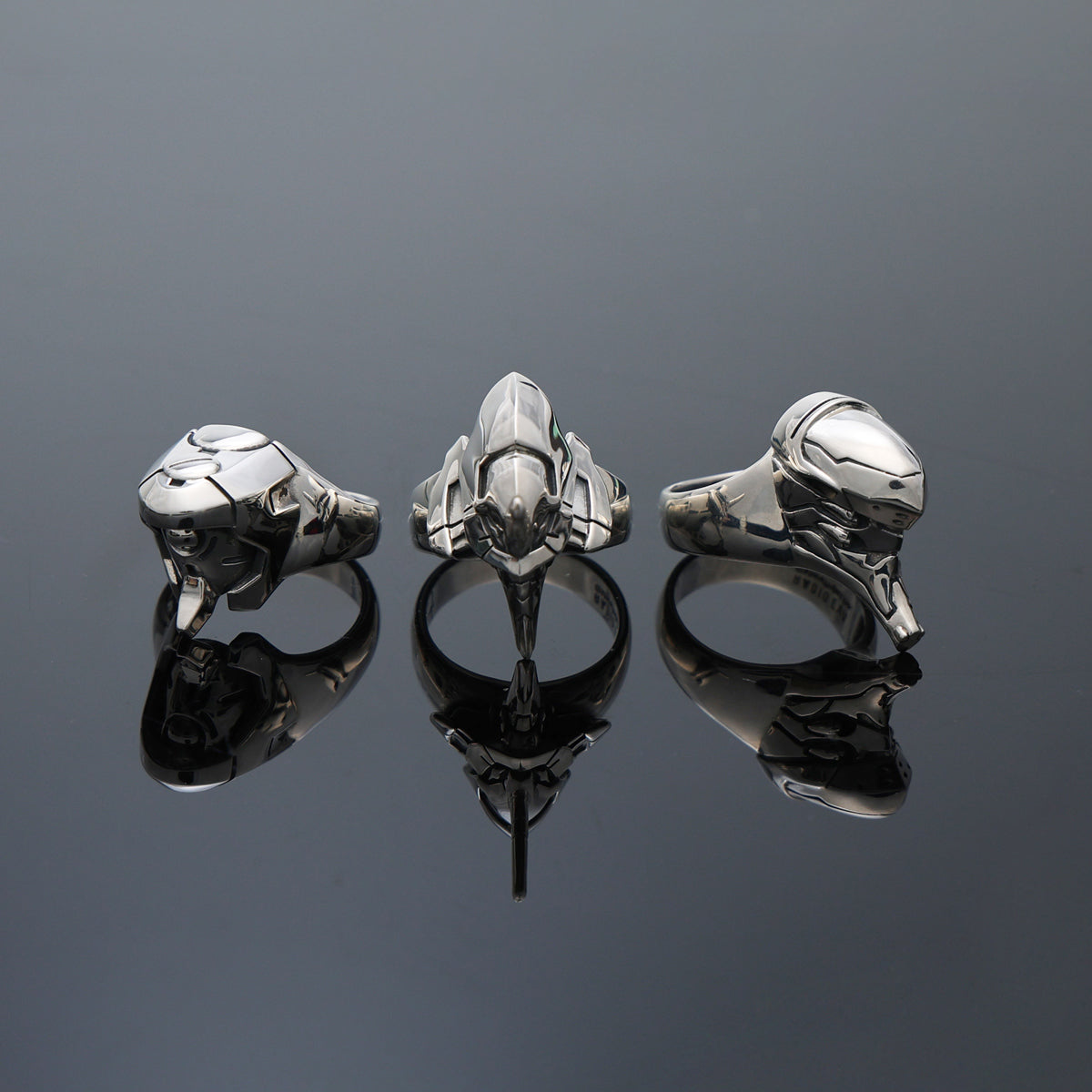 ×RADIO EVA UNIT-00 (Unit-00) Face Ring/Finger Ring