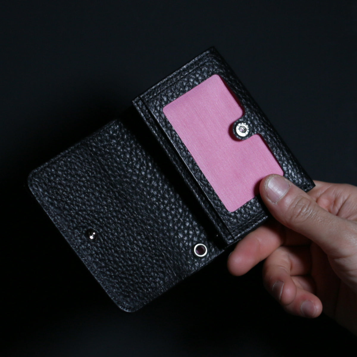 x GLOOMY Mori Zipper Model Mini Tri-Fold Compact Wallet