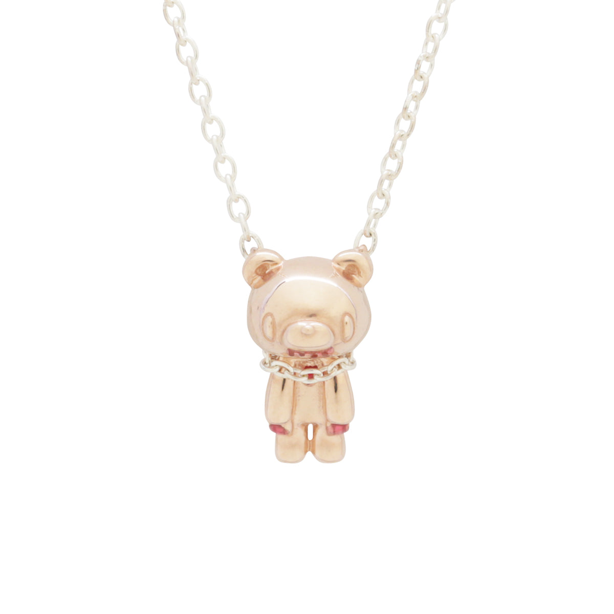 x GLOOMY CLOVER Necklace in Pink Gold
