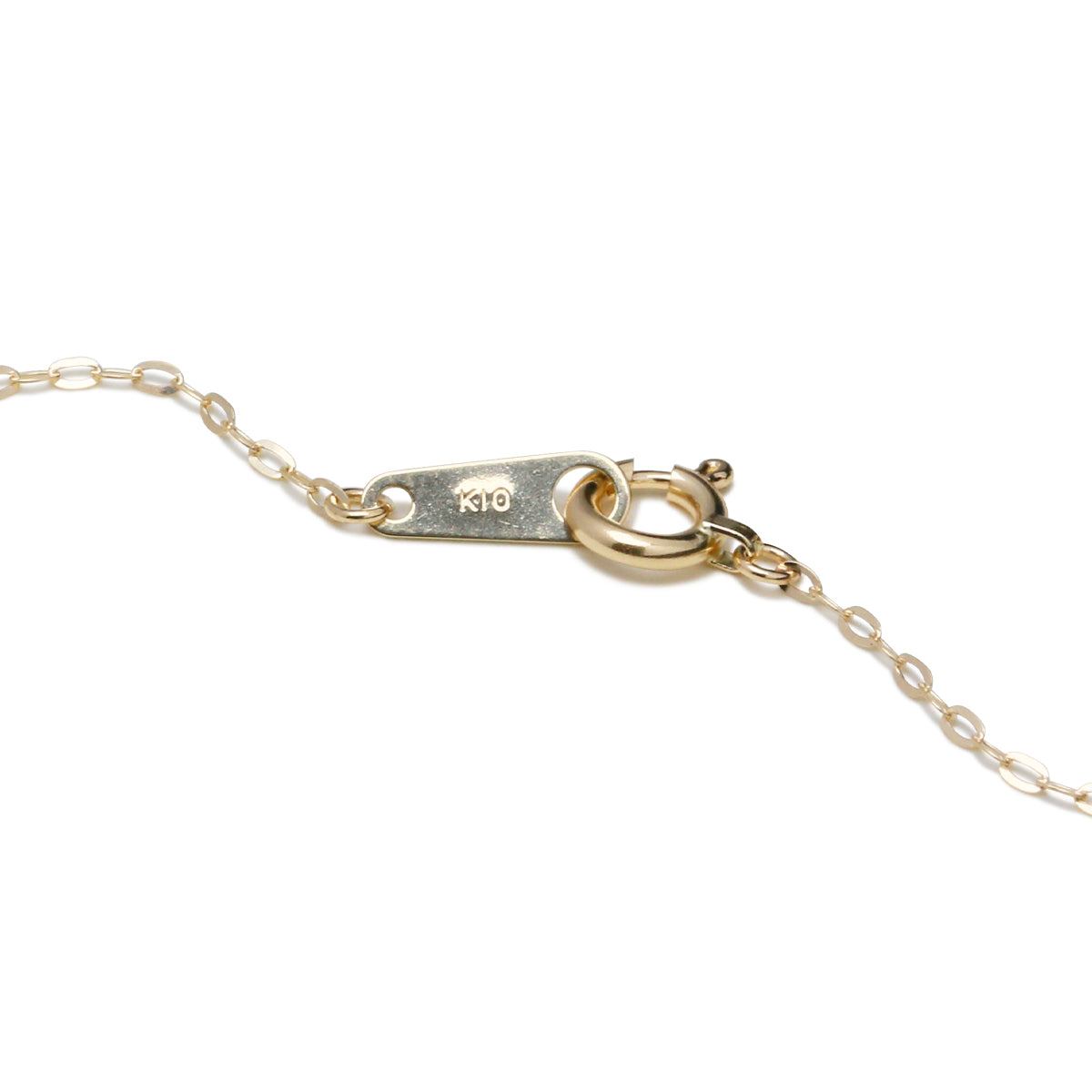 Techno City Tokyo Moon Necklace K10YG