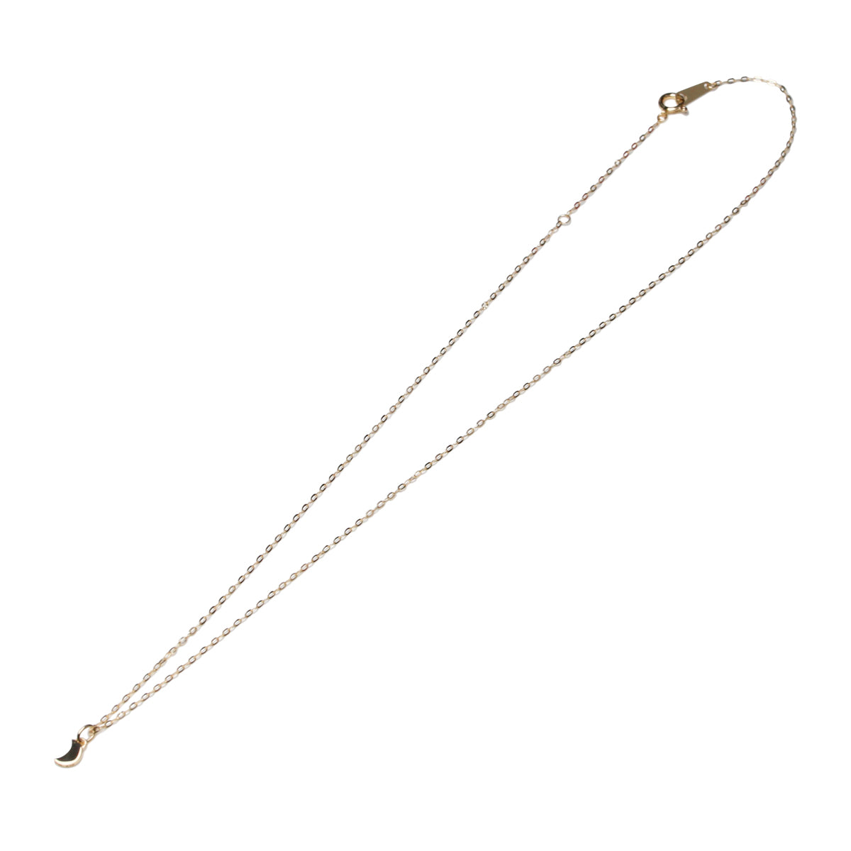 Techno City Tokyo Moon Necklace K10YG