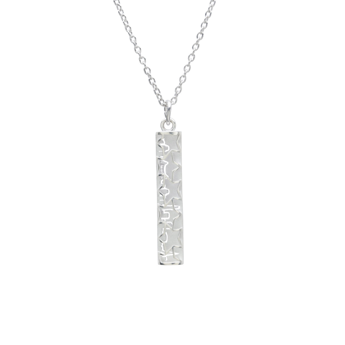 Techno City Tokyo Star Jewelry Necklace Rhodium / Single Item